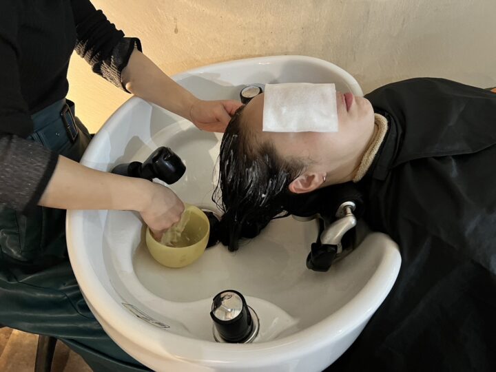 頭皮のトリートメント