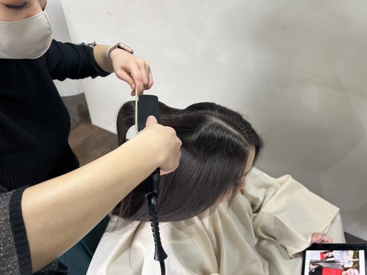 アイロン仕上げ