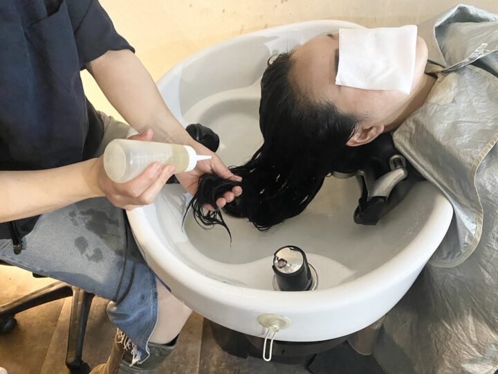 トリートメント施術