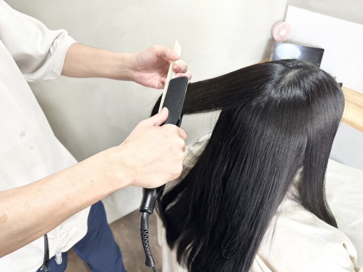 アイロン仕上げ